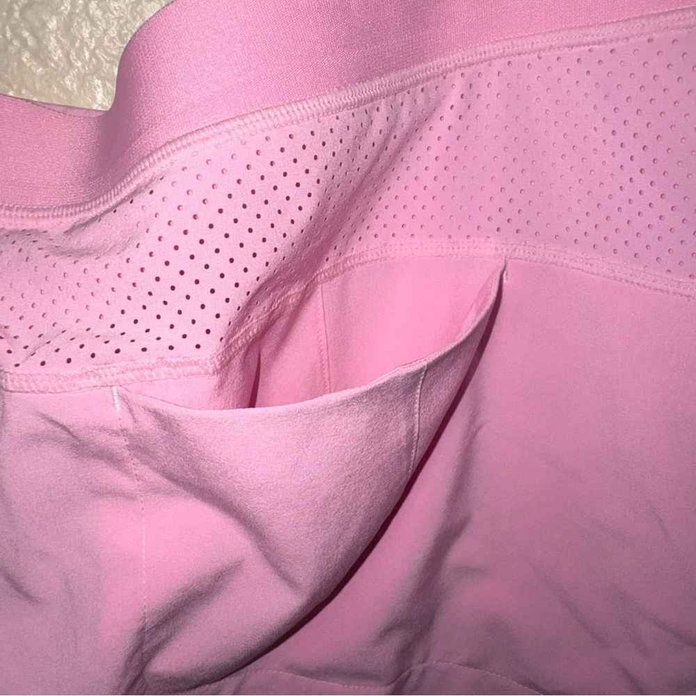 RLX Ralph Lauren Skort Women’s XL Pink Golf Tennis Athletic Performance Pockets - Picture 6 of 12